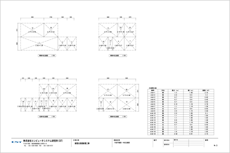 外皮立面図